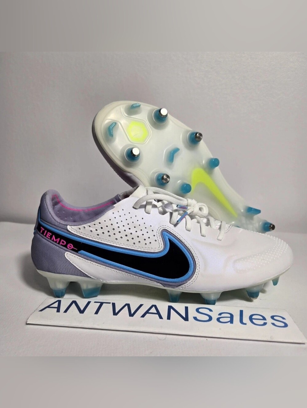 Nike Tiempo Legend 9 Elite SG Pro AC Soccer Cleat Mens Sz 8 Blast Pack Bosnia